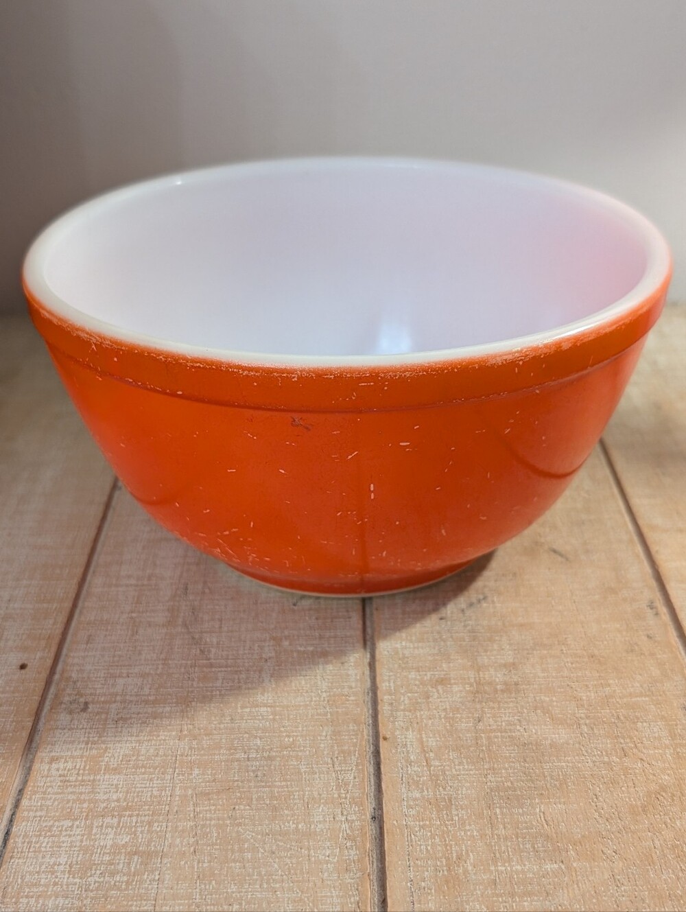 Vintage Pyrex Red Nesting Bowl